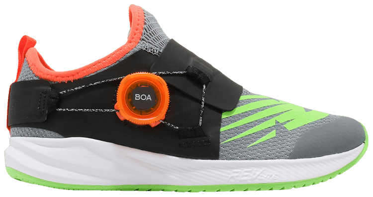 New Balance FuelCore Reveal Kids Wide Grey Green Orange