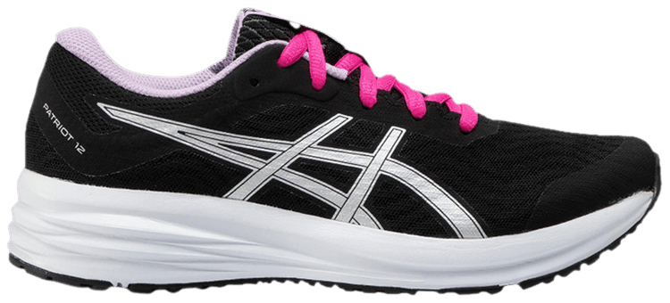 Asics Wmns Patriot 12 Black Pure Silver