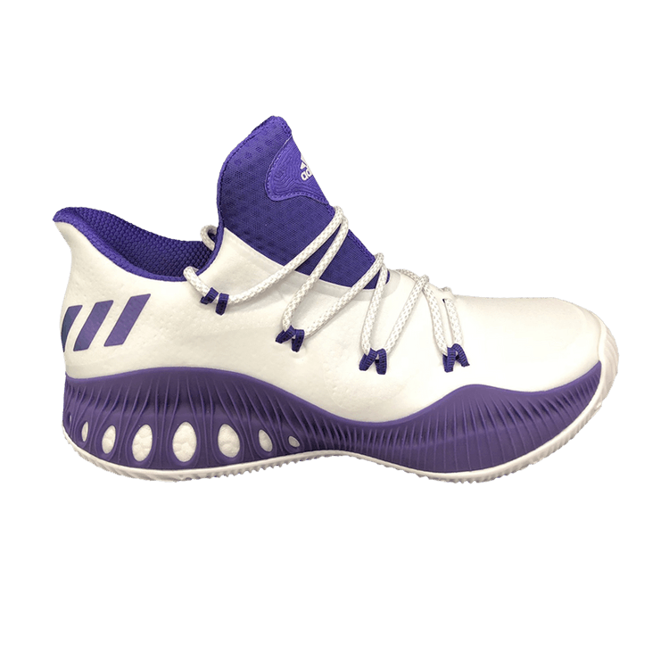Buy Adidas Crazy Explosive Low 'White Purple' - BY3239 | GOAT