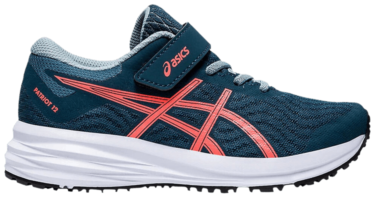 Asics Patriot 12 PS Magnetic Blue Sunrise Red