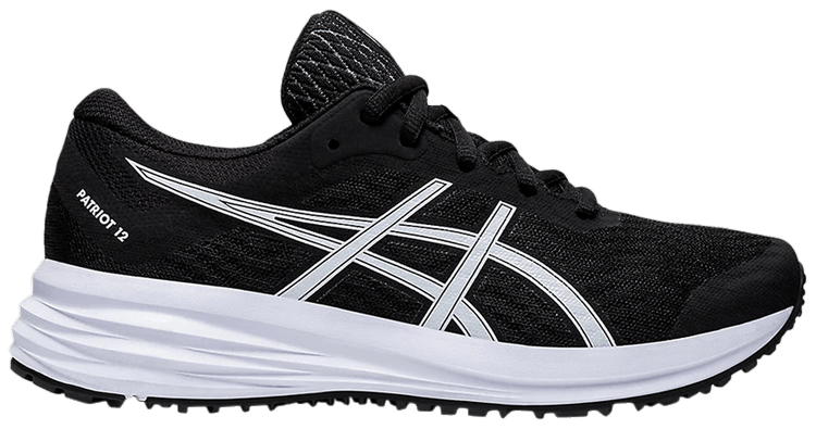 Asics Patriot 12 GS Black White