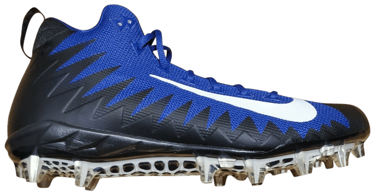 Nike Alpha Menace Pro Mid TD Black Deep Royal Blue