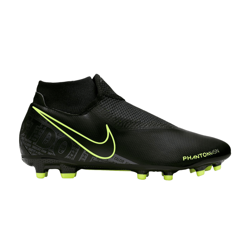 Nike phantom vision academy black and gold clearance
