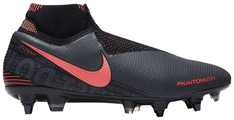 Nike Phantom Vision Elite DF SG Pro AC Grey Bright Mango