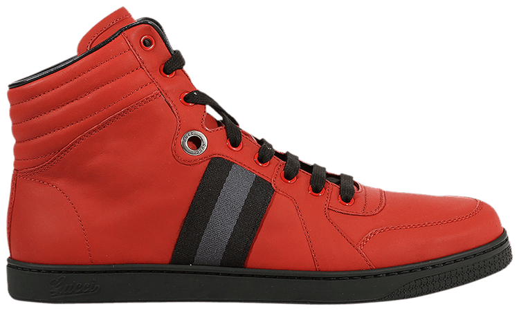 Gucci Silverstone NS Nylon High Red