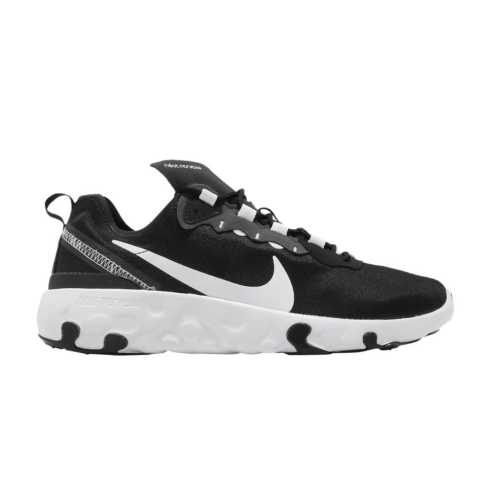 Pre-owned Nike Renew Element 55 Gs 'black White' | Kid's Size 6