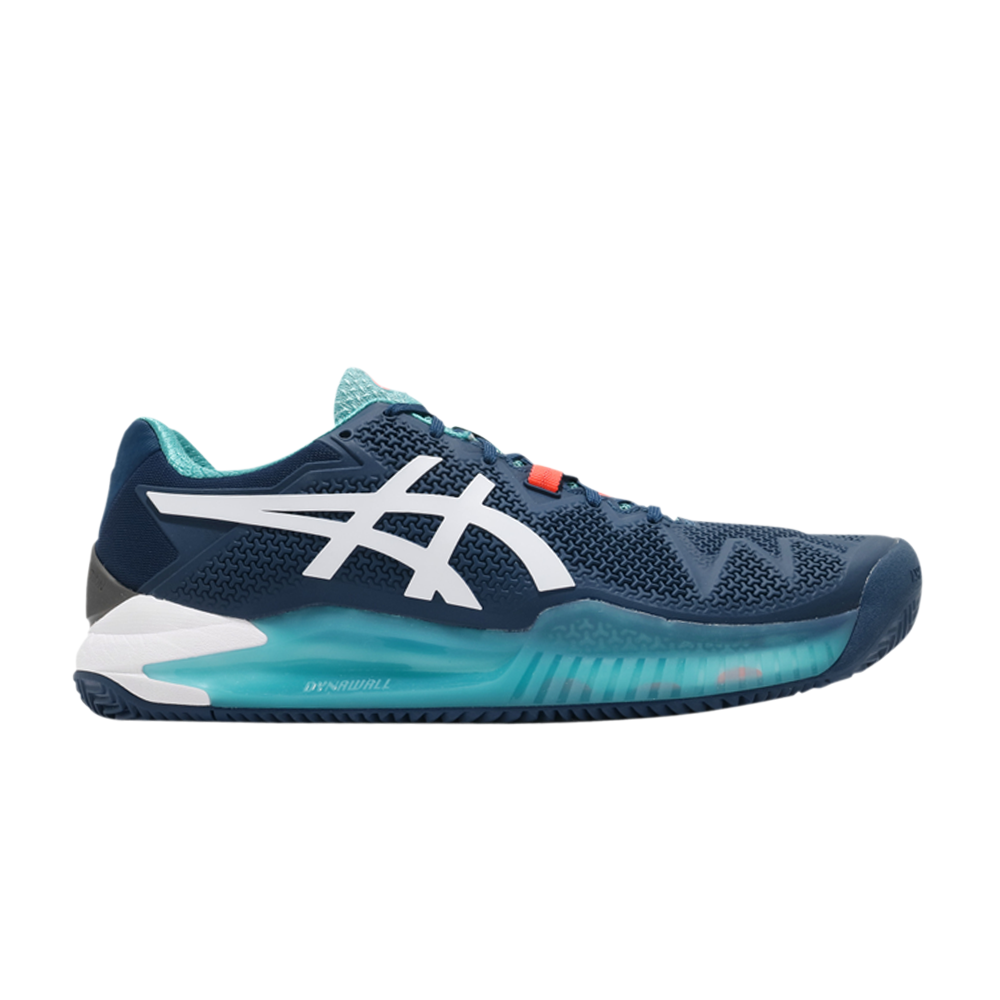Pre-owned Asics Gel Resolution 8 Clay 'mako Blue'