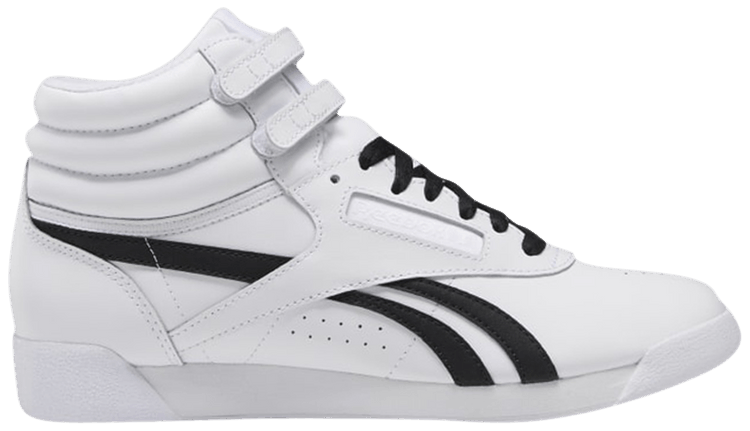 Reebok Wmns Freestyle High White Black