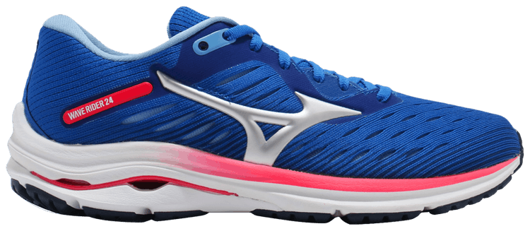 Mizuno Wmns Wave Rider 24 Blue Diva Pink