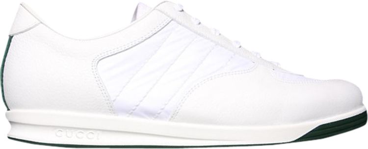 Gucci Leather Lace Up Low 'White'