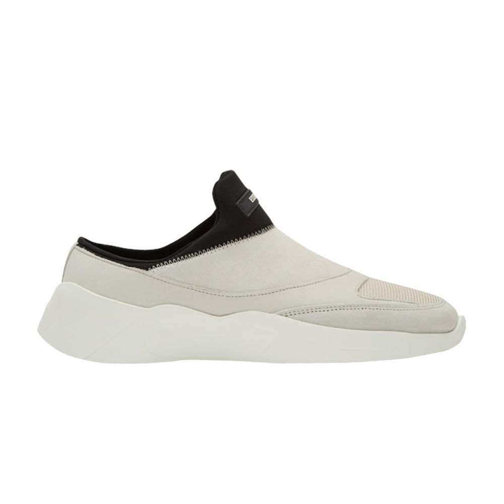 Pre-owned Fear Of God Laceless Backless 'cream Black' | Men's Size 39