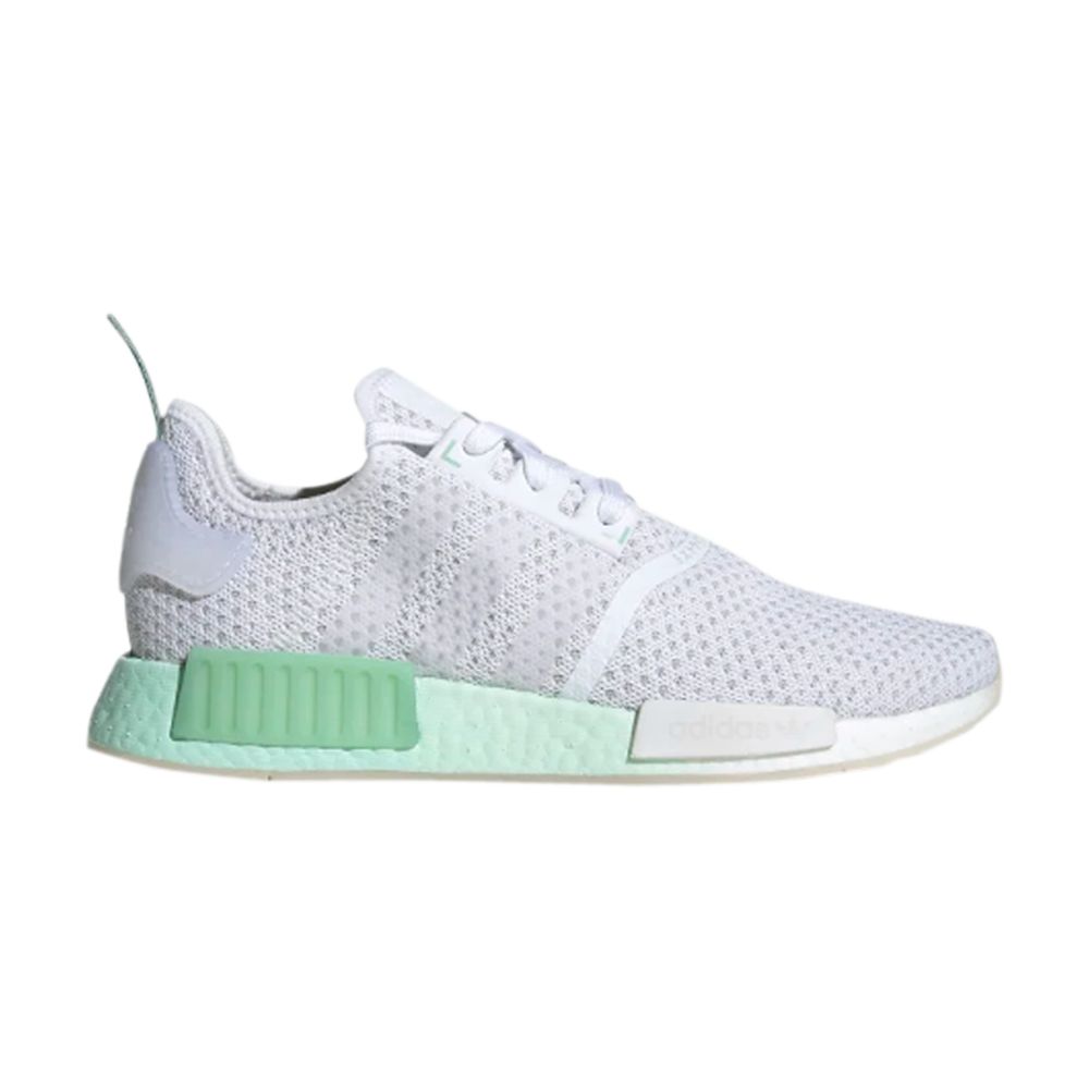 adidas NMD_R1 Knit 'White Blush Green' | Men's Size 10