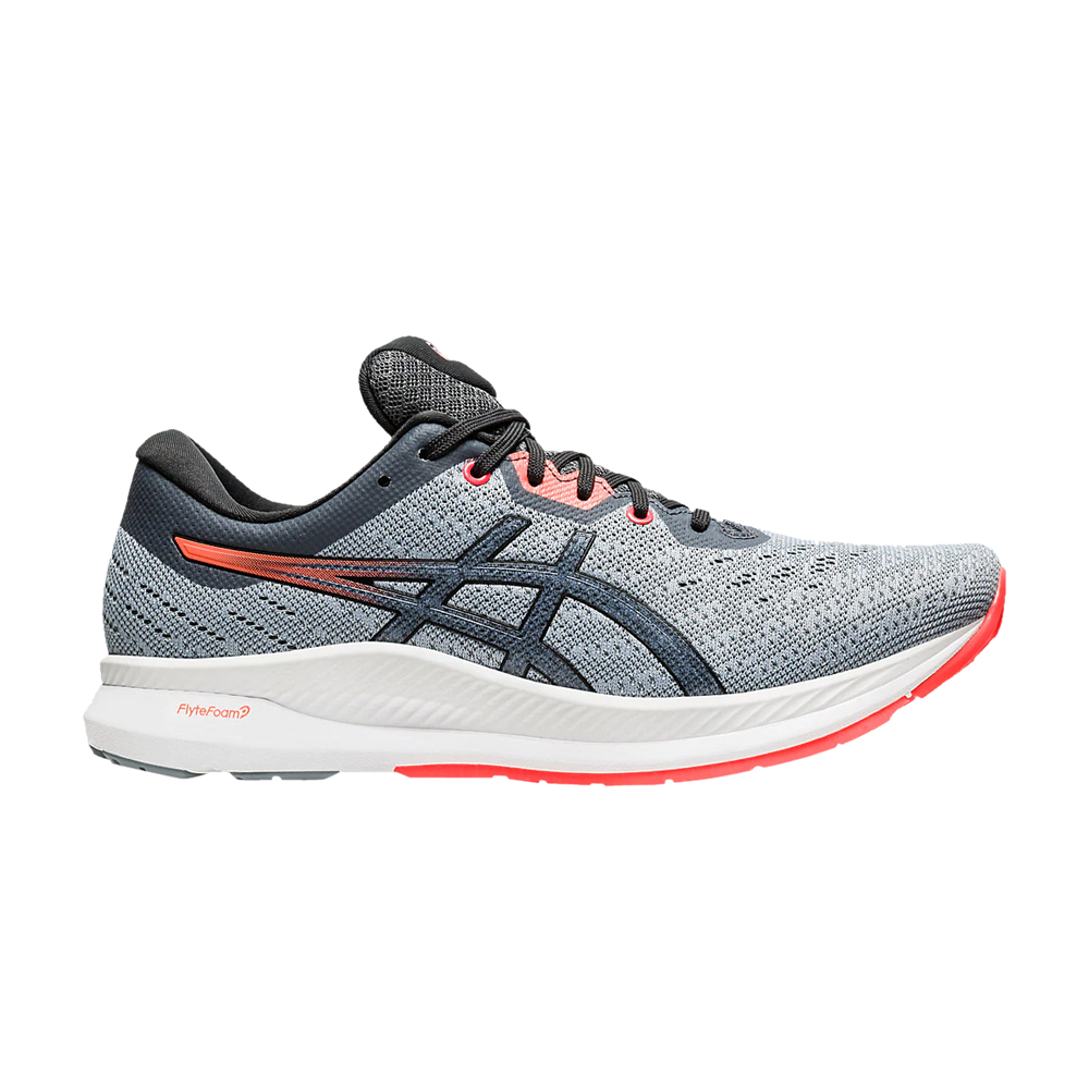 Pre-owned Asics Evoride 'sheet Rock Flash Coral' In Grey