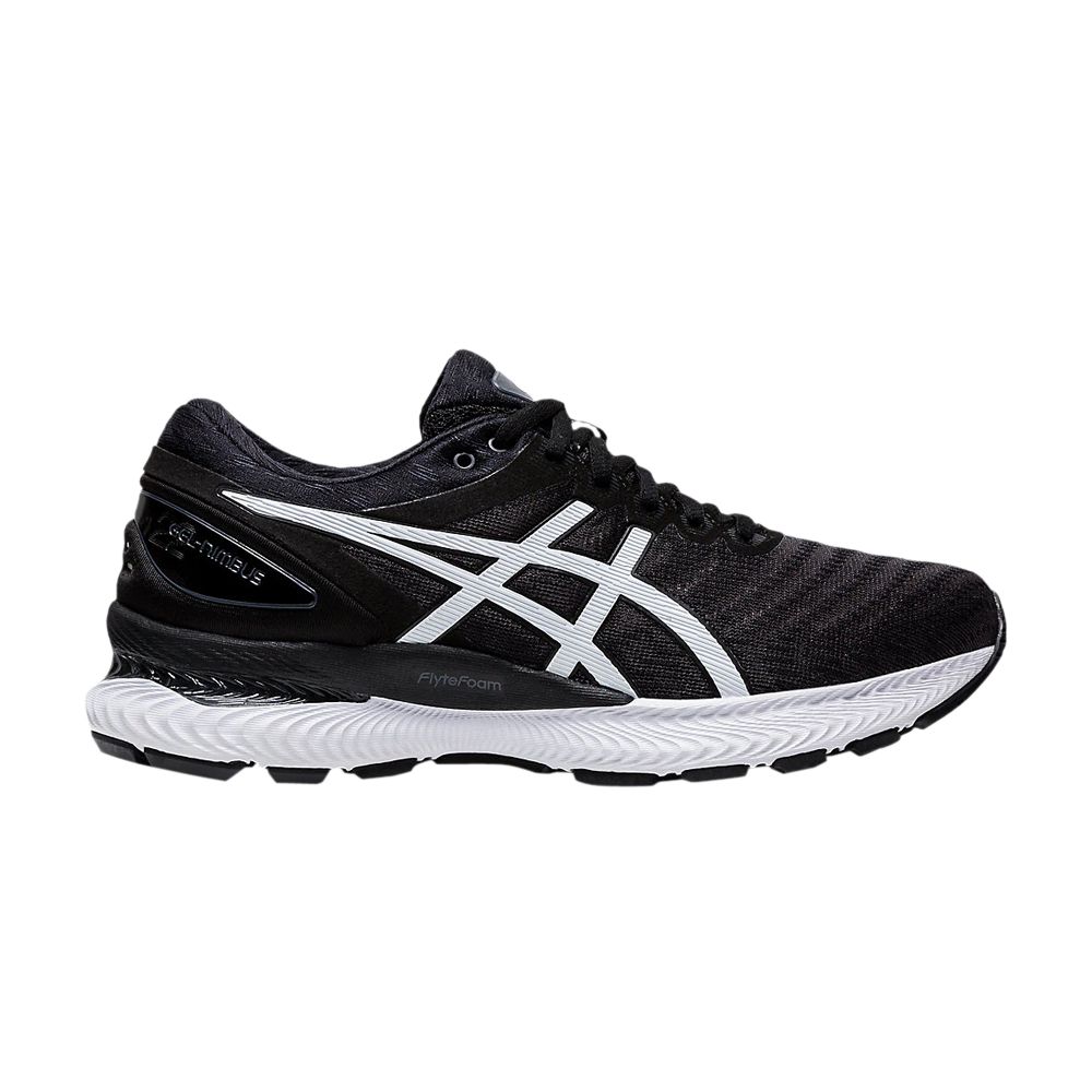 Asics Wmns Gel Nimbus 22 'Black White' | Women's Size 5.5 - 1012A587-005