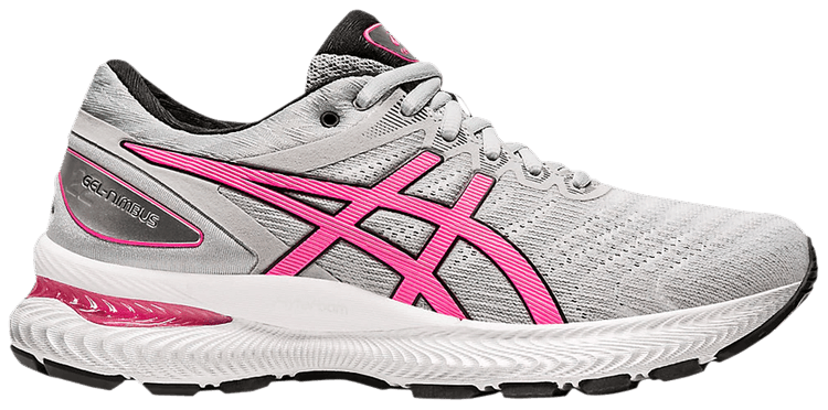 Asics Wmns Gel Nimbus 22 Grey Hot Pink