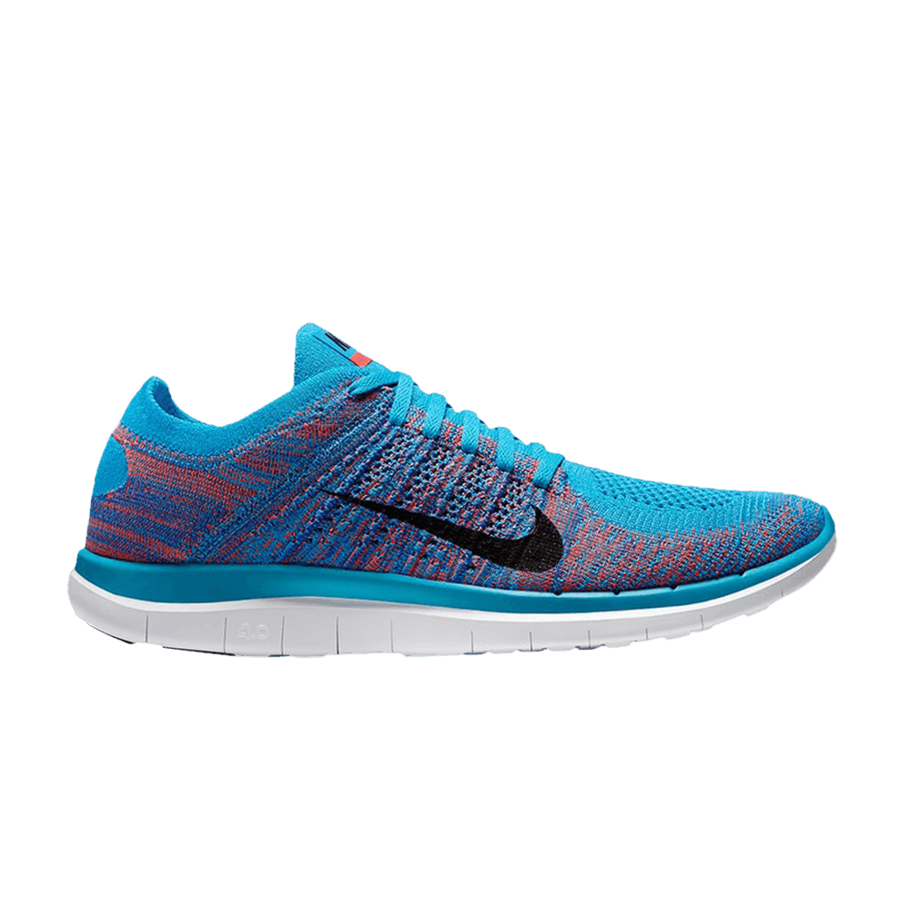 nike free run flyknit blue lagoon