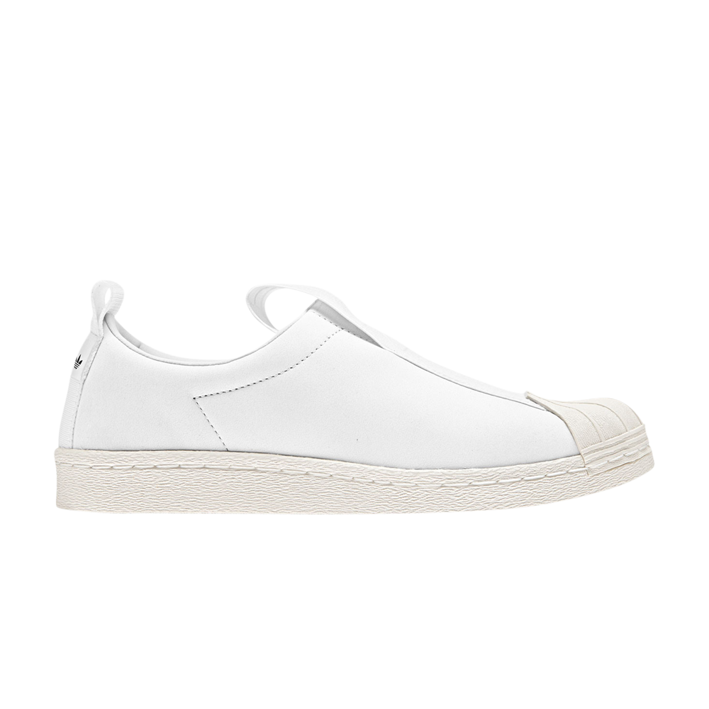 Pre-owned Adidas Originals Wmns Superstar Bw3s Slip-on 'white'