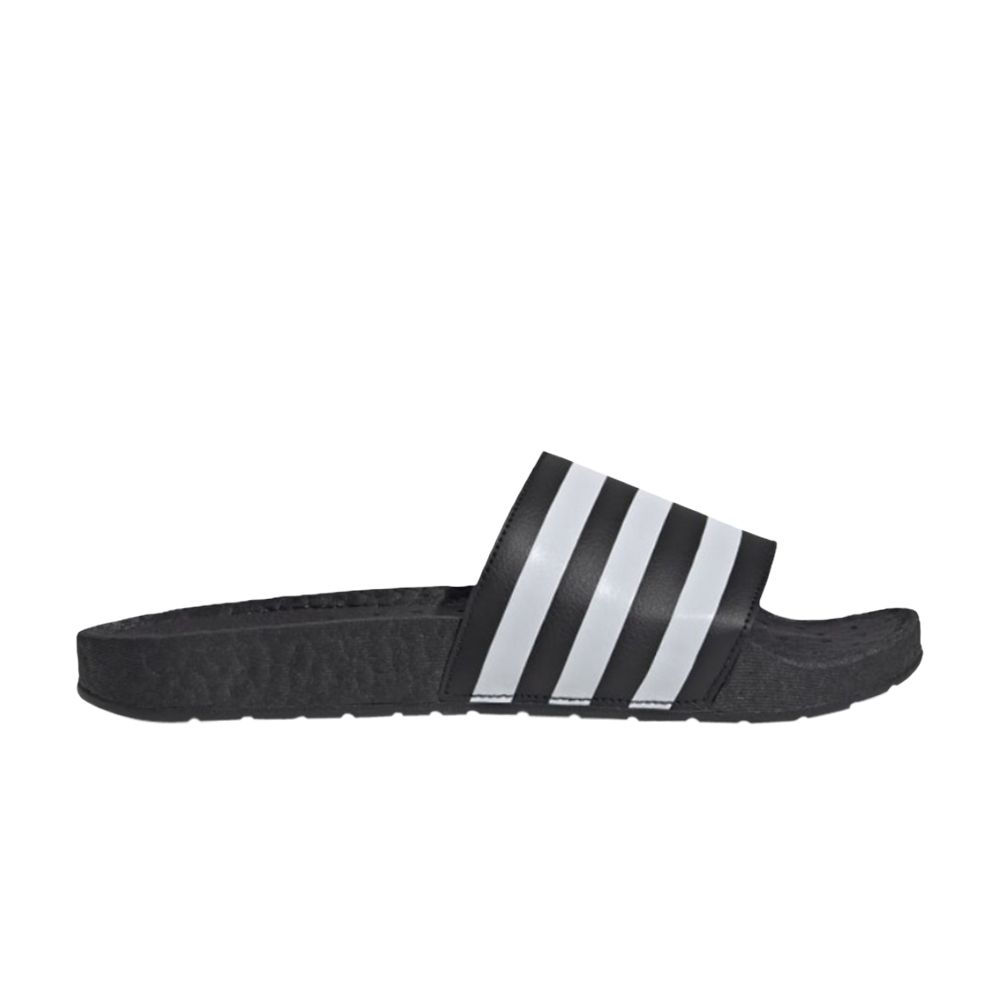 adidas Adilette Boost Slides 'Core Black White' | Men's Size 7
