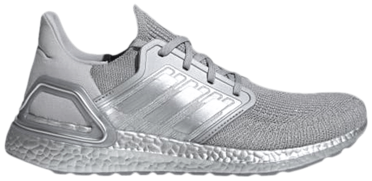 Adidas UltraBoost 20 Silver Metallic Sample
