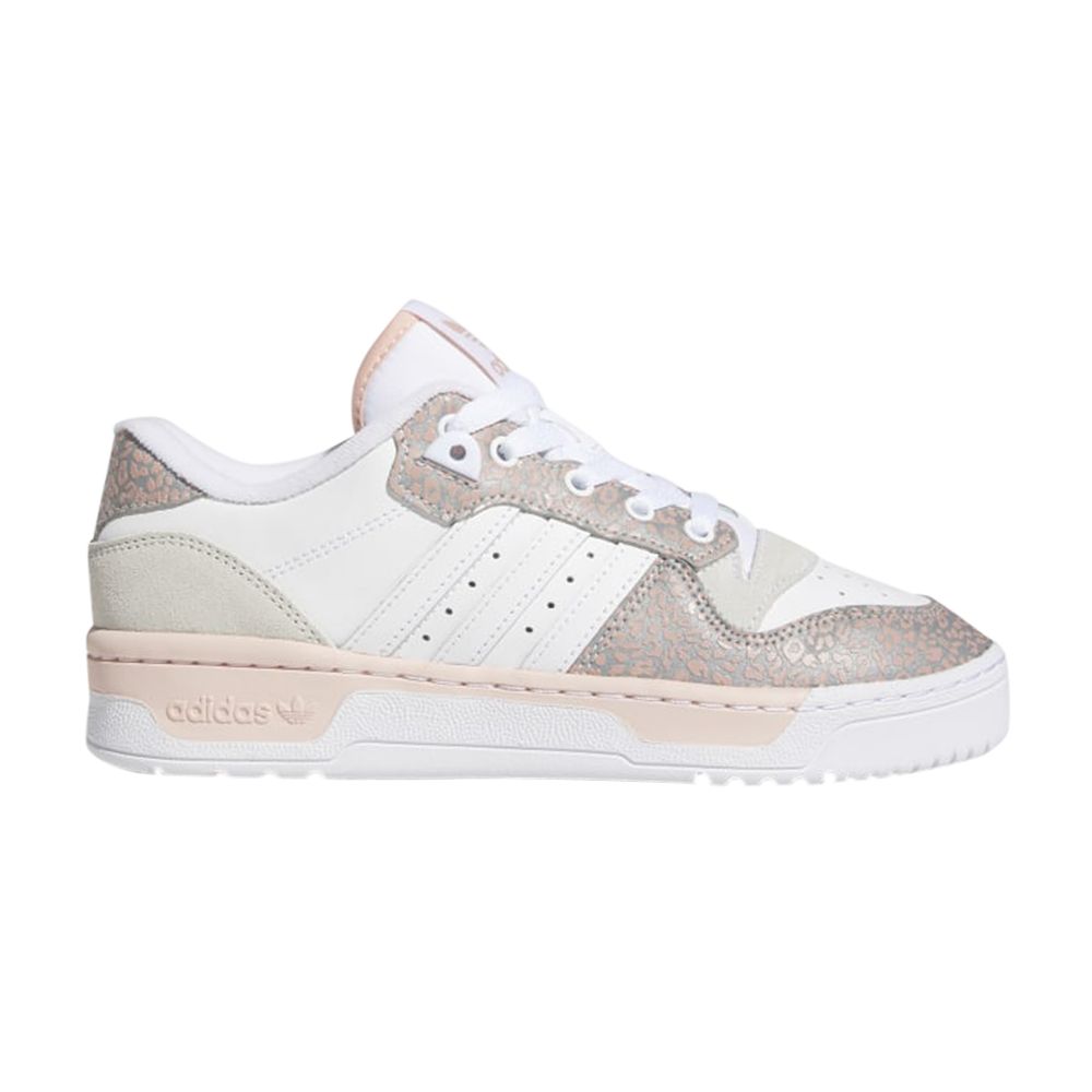 adidas Wmns Rivalry Low 'Pink Zebra Print' | White | Women's Size 7