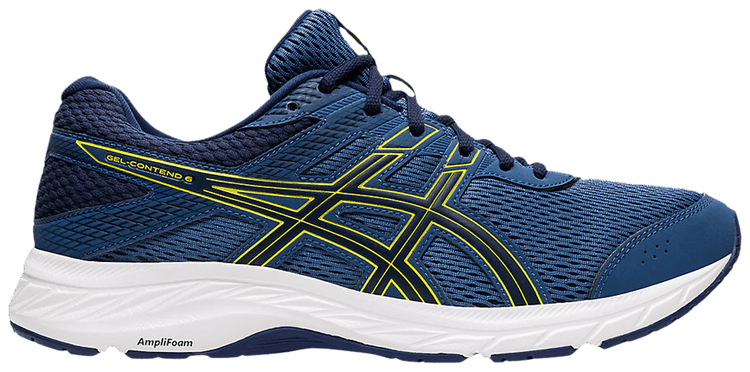 Asics Gel Contend 6 Grand Shark Vibrant Yellow