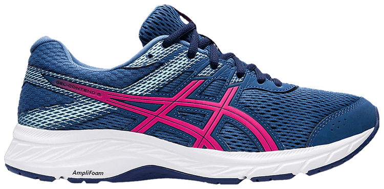 Asics Wmns Gel Contend 6 Grand Shark Pink Glo