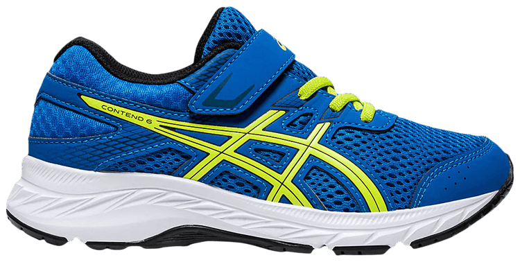 Asics Gel Contend 6 PS Directoire Blue Lime