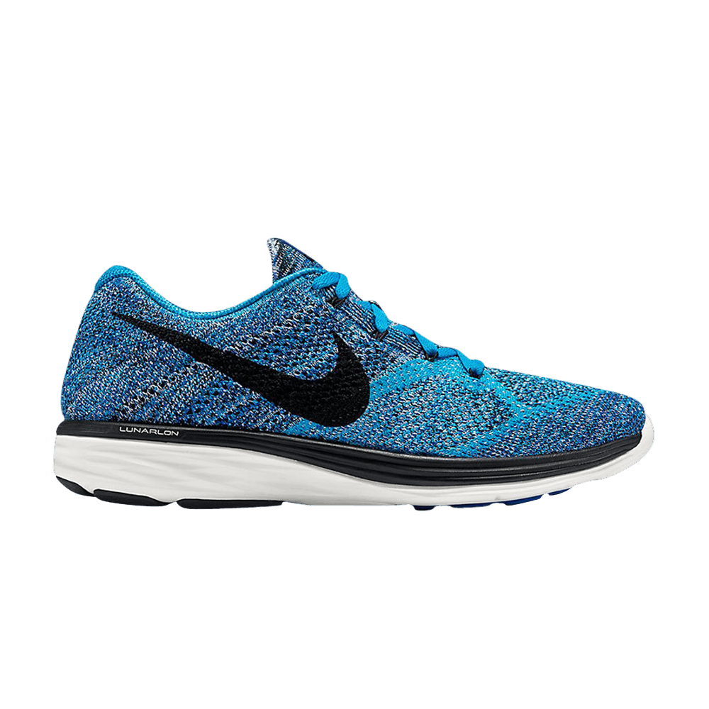 nike flyknit lunar 3 blue