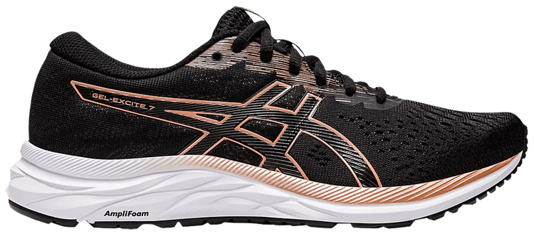 Asics Wmns Gel Excite 7 Black Rose Gold