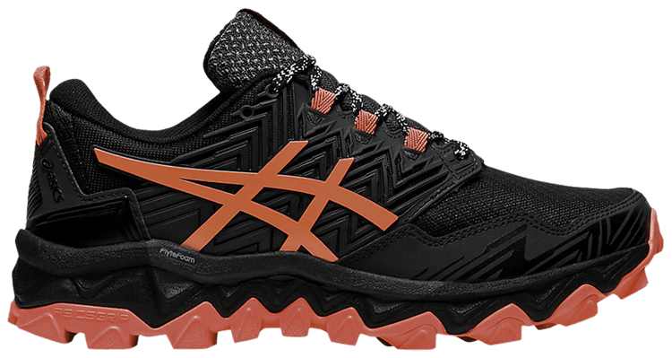 Asics Wmns Gel FujiTrabuco 8 Black Sunrise Red
