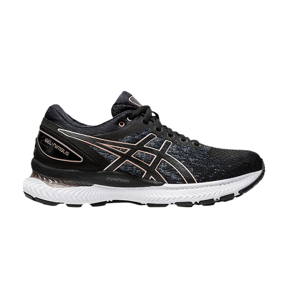 Pre-owned Asics Wmns Gel Nimbus 22 Knit 'black'