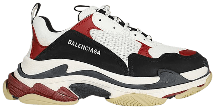 Buy Balenciaga Triple S Sneaker 'Black Crimson' - 536737 Buy Balenciaga Triple S Sneaker 'Black Crimson' - 536737