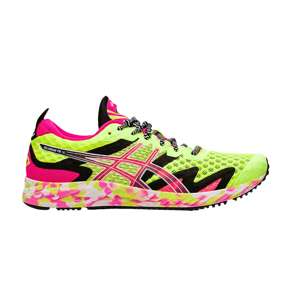 ASICS Wmns Gel Noosa Tri 12 'Safety Yellow Pink Glo' | Women's Size 7.5 - 1012A578-751