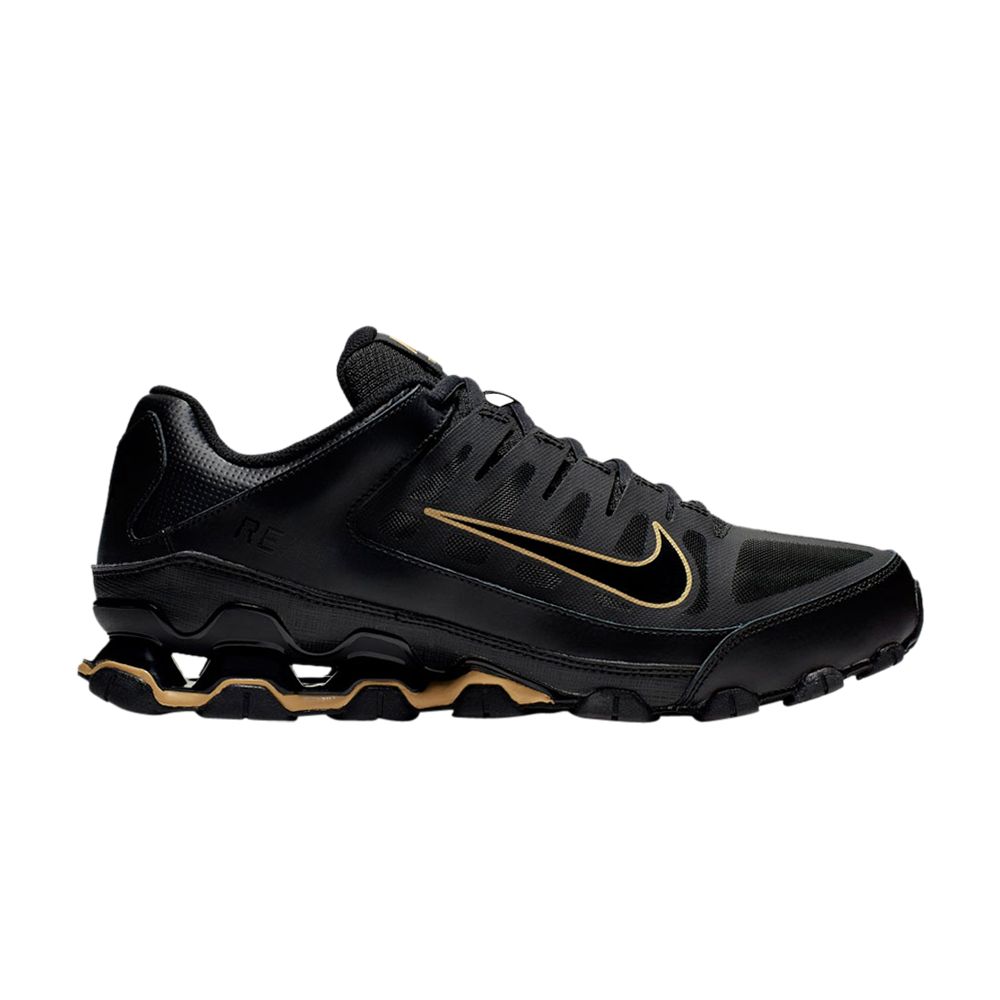Nike Reax 8 TR Mesh 'Black Metallic Gold' | Men's Size 14