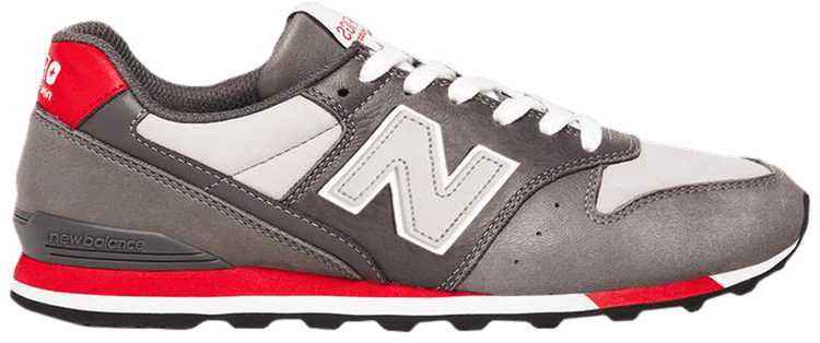 FIGS x New Balance Wmns 996 Charcoal Red