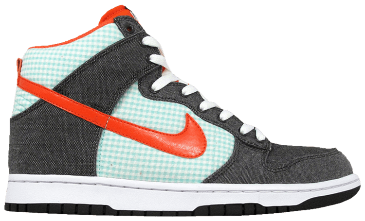 Nike Dunk High Dark Army Orange Blaze