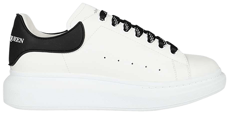 Buy Alexander McQueen Oversized Sneaker 'White Black' 625156 WHXMT 9034 GOAT