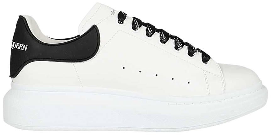 alexander mcqueen white snake oversized sneakers