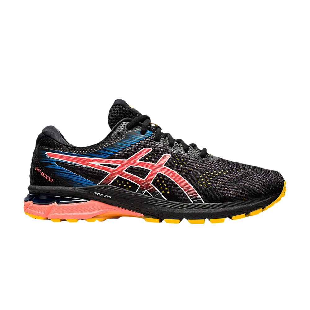 Pre-owned Asics Gt 2000 8 Trail Wide 'black Sunrise Red'