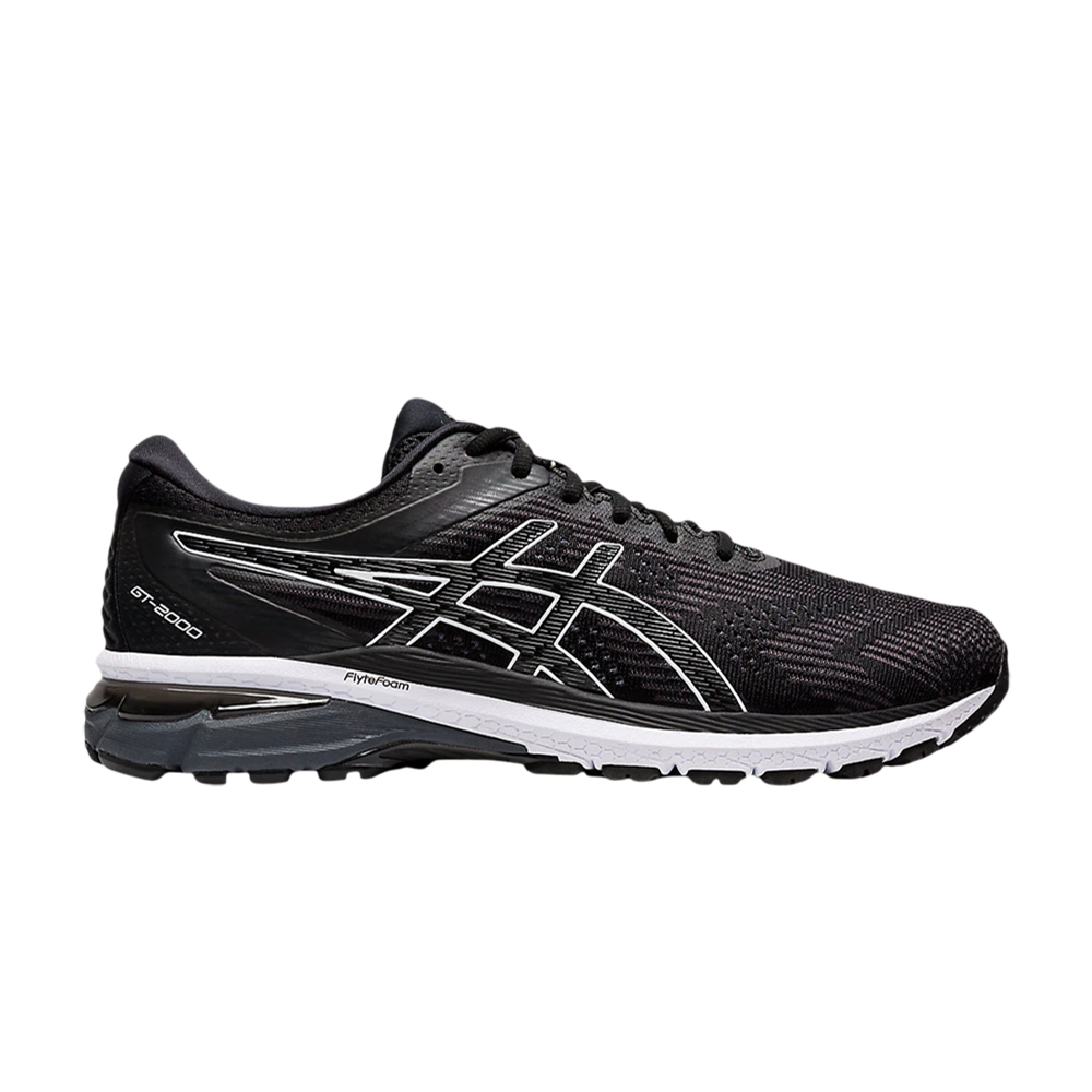 Pre-owned Asics Gt 2000 8 Wide 'black White'