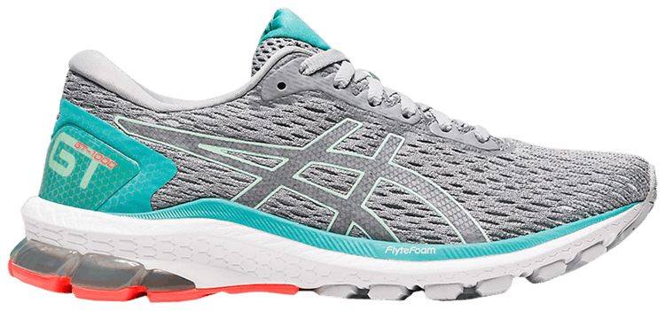 Asics Wmns GT 1000 9 Wide Piedmont Grey Bio Mint
