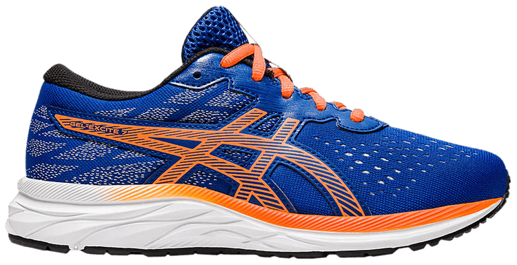 Asics Gel Excite 7 Wide GS Blue Shocking Orange