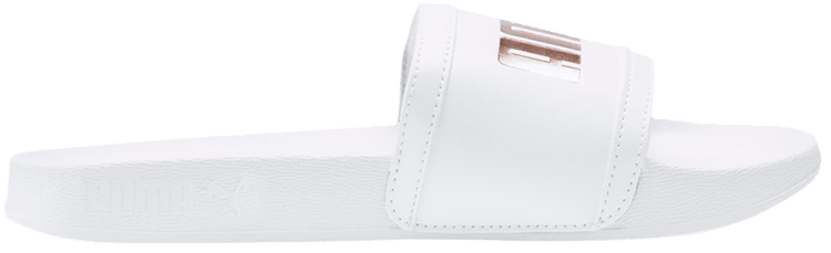 Puma Wmns Leadcat FTR Slide Metallic Logo