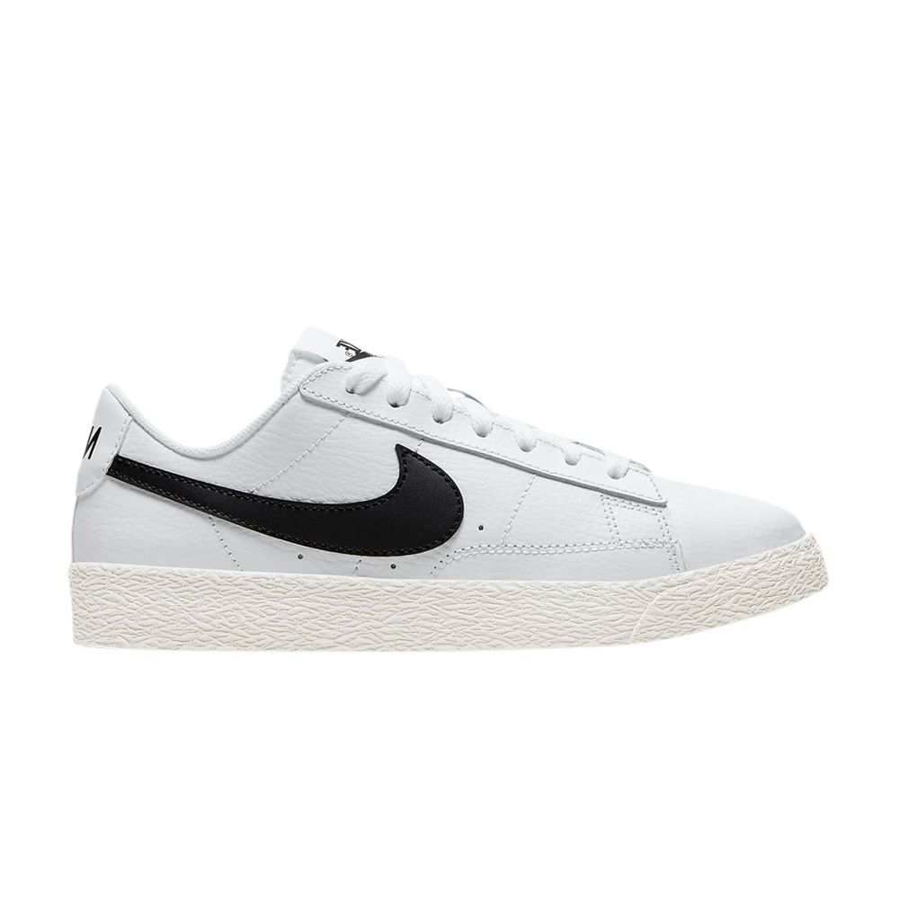 Pre-owned Nike Blazer Low Gs 'white Black' | Kid's Size 7