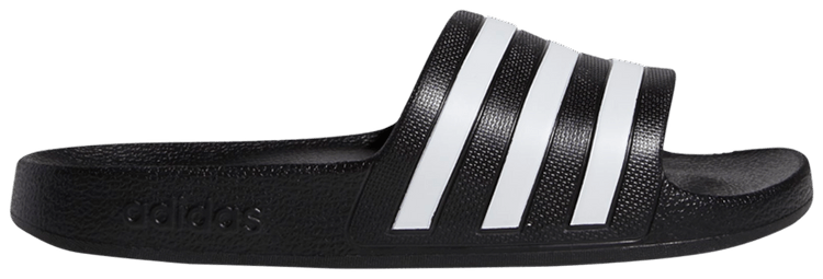 Buy Wmns Adilette Aqua Slides Black White G28723 GOAT