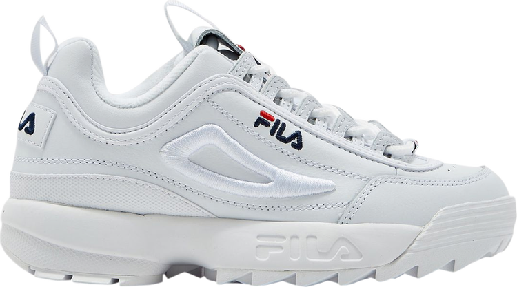 Wmns Disruptor 2 3D Embroidery   White