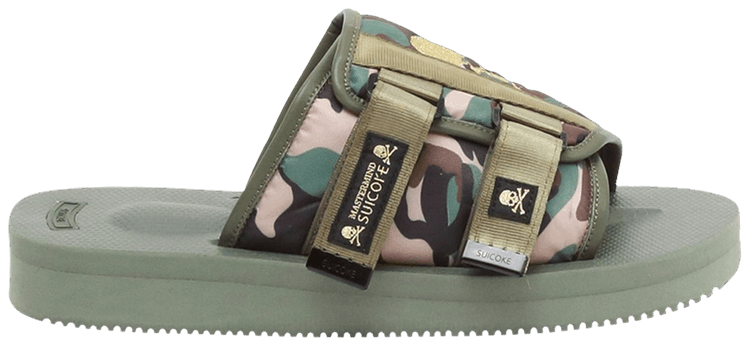 Suicoke Mastermind x KAW Cab Olive Camo