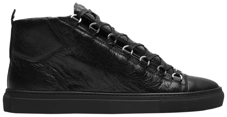 balenciaga arena high black