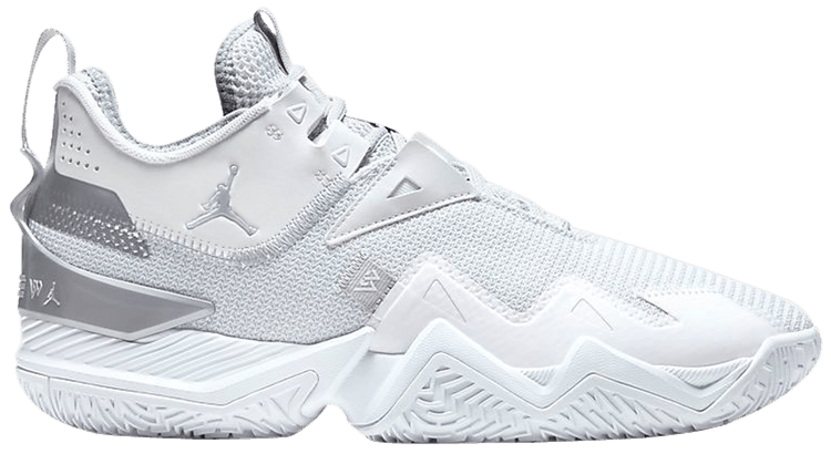 公式正規品!★ JORDAN WESTBROOK ONE TAKE WHITE SILVER Buy Jordan Westbrook One Take 'White Metallic Silver