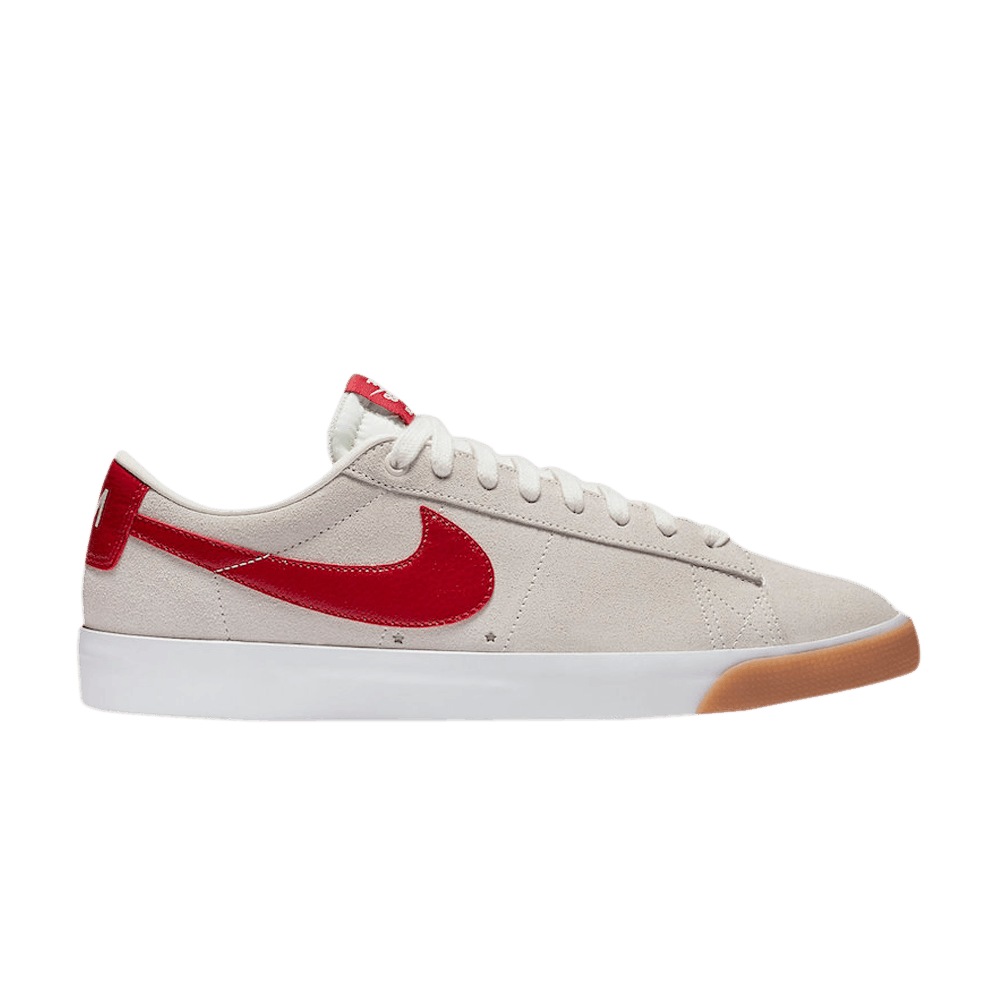 nike sb blazer low gt cardinal red